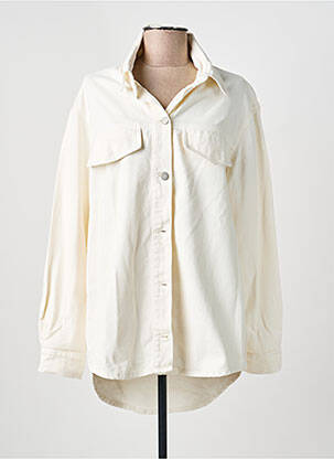 Jachete casual guler de bluză bej SENES femme