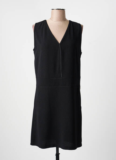 Rochie scurtă mâneci scurte mâneci scurte negru PAKO LITTO femme