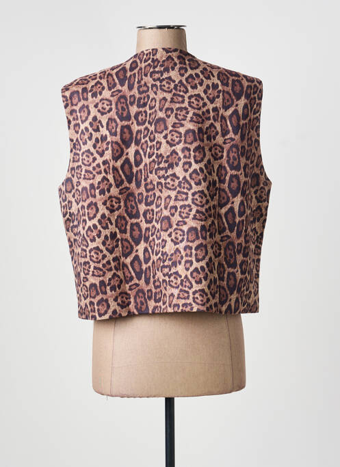 Vestă fără mâneci căptușeală maro JOYNA femme