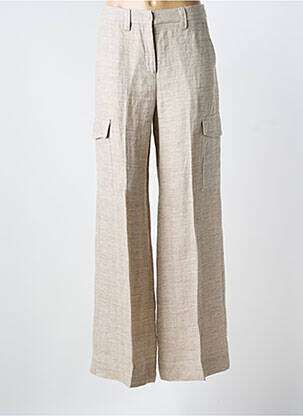 Pantalon larg maro MARELLA femeie