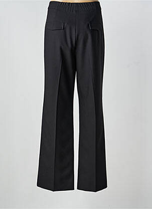Pantalon larg țesătură poplin mărime normală negru RIANI femeie