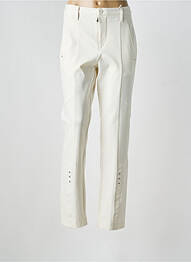 Pantalon drept elasticitate mărime normală bej HIGH femeie