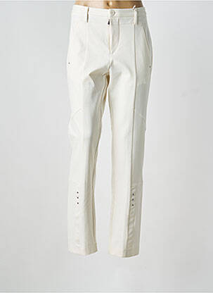 Pantalon drept bej HIGH femeie