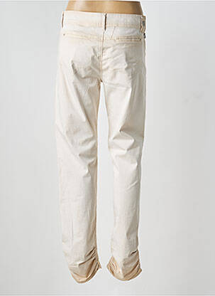 Pantalon drept elasticitate mărime normală bej HIGH femeie