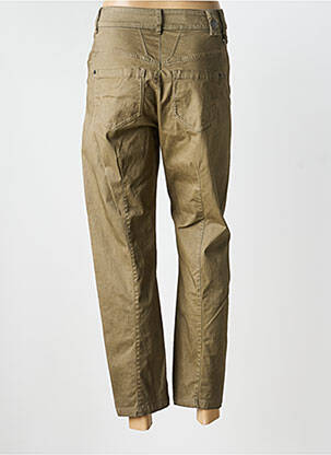Pantalon drept elasticitate mărime normală verde HIGH femeie