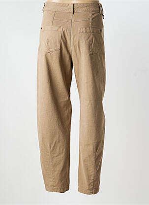 Pantalon drept elasticitate mărime normală maro HIGH femeie
