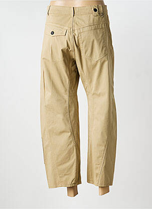 Pantalon 7/8 elasticitate mărime normală bej HIGH femeie