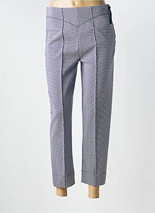 Pantalon 7/8 elasticitate mărime normală albastru HIGH femeie