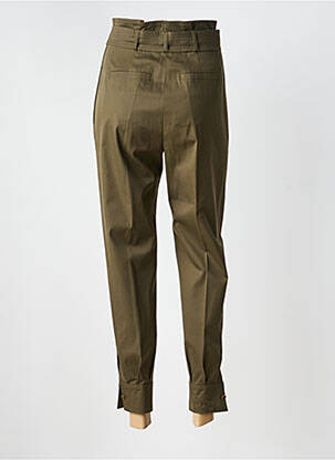 Pantalon 7/8 elasticitate mărime normală verde MAX MARA femeie