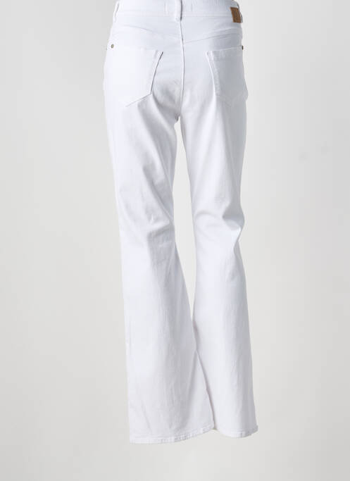 Blugi cu croială dreaptă alb RIANI femeie