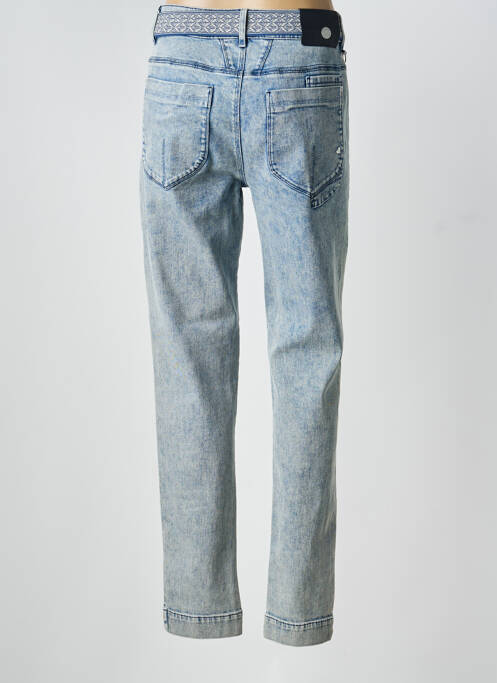 Blugi cu croială dreaptă albastru HIGH femeie