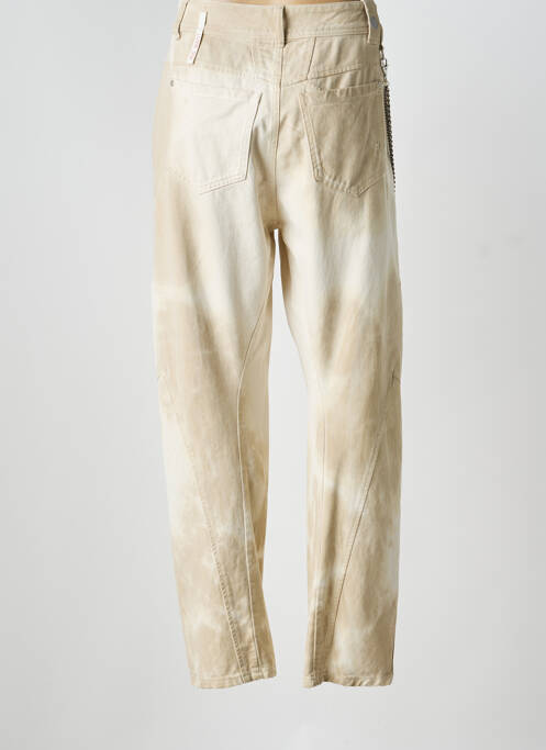 Blugi cu croială dreaptă bej HIGH femeie