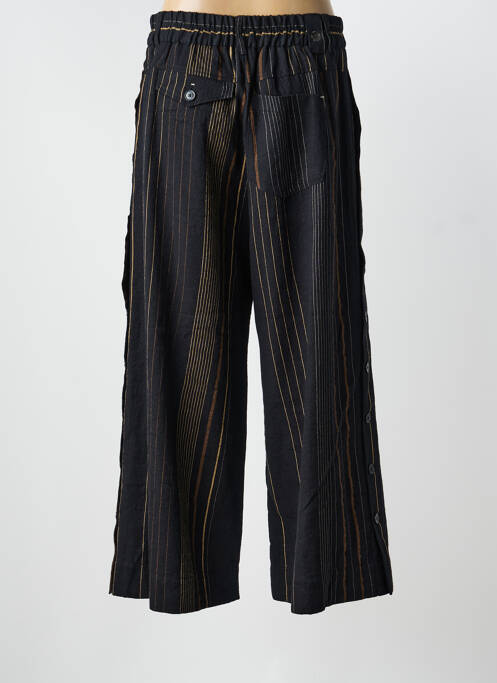 Pantalon larg negru HIGH femeie