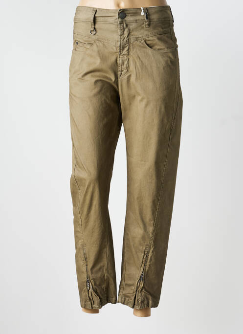 Pantalon drept verde HIGH femeie