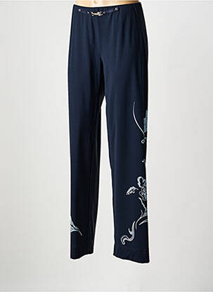 Pantalon drept albastru HIGH femeie