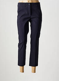 Pantalon 7/8 țesătură poplin mărime normală albastru LIVIANA CONTI femme