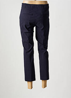 Pantalon 7/8 țesătură poplin mărime normală albastru LIVIANA CONTI femeie