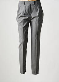 Pantalon slim buzunare talie înaltă gri BARBARA BUI femeie