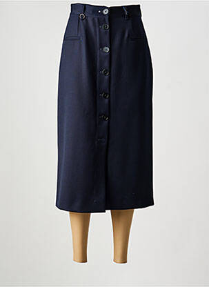 Fustă lungă albastru HIGH femeie