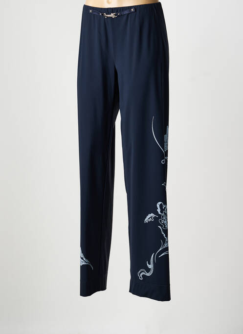 Pantalon drept albastru HIGH femeie