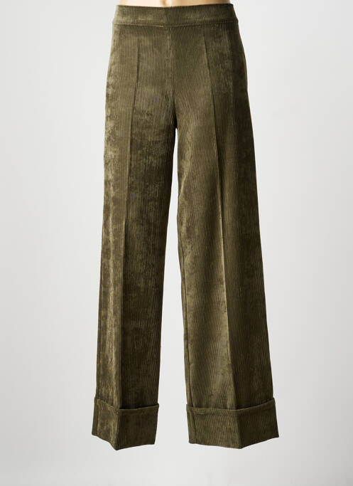 Pantalon larg verde D.EXTERIOR femeie