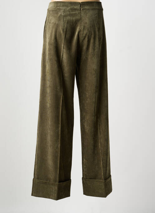 Pantalon larg verde D.EXTERIOR femeie