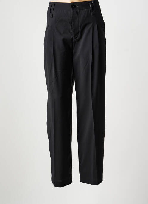 Pantalon drept negru HIGH femeie
