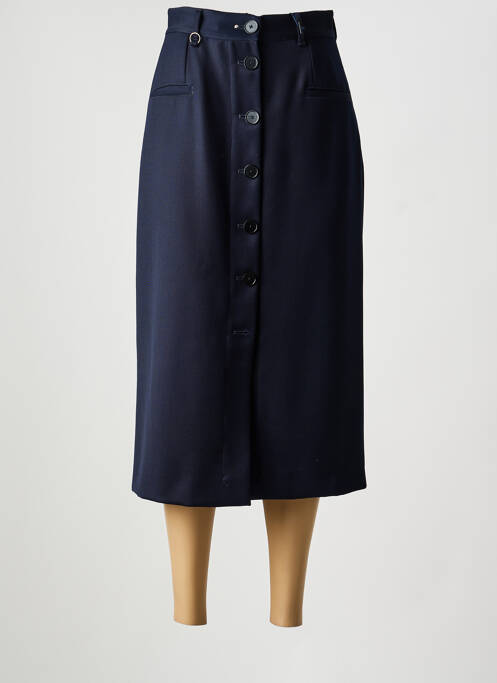 Fustă lungă albastru HIGH femeie