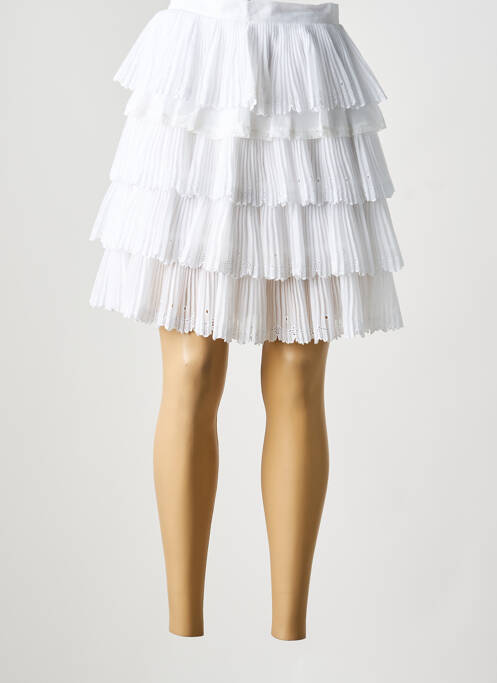 Fustă scurtă alb N°21 femeie