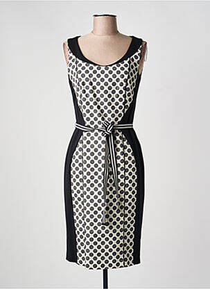 Rochie midi fără mâneci fără mâneci negru LAUREL femeie