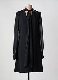 Rochie midi mâneci lungi mâneci lungi negru BARBARA BUI femeie