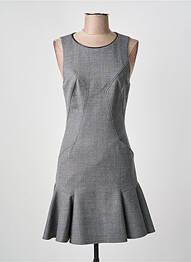 Rochie scurtă fără mâneci fără mâneci gri BARBARA BUI femeie