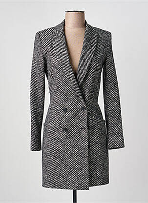 Palton lung negru BARBARA BUI femeie