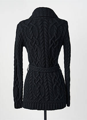 Vestă cu mâneci lungi guler șal negru RALPH LAUREN femeie