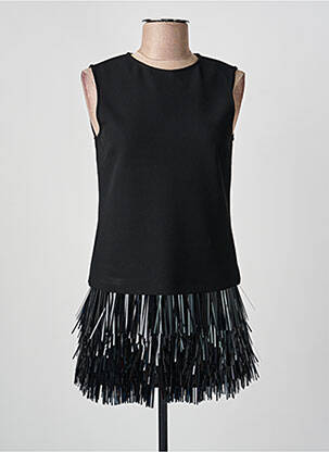 Tunică fără mâneci negru LIVIANA CONTI femeie