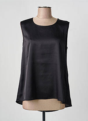 Top negru HIGH femeie