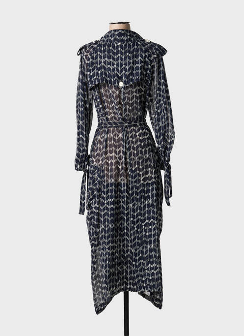 Rochie lungă albastru HIGH femeie