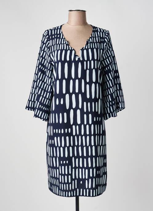 Rochie scurtă albastru CAROLINE BISS femeie