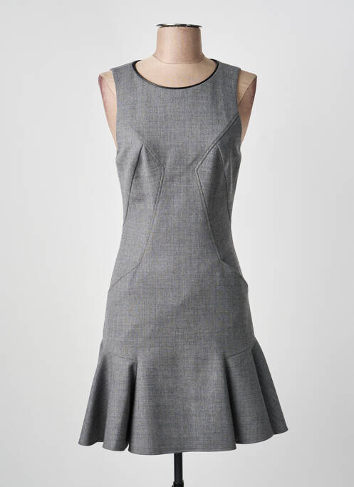 Rochie scurtă gri BARBARA BUI femeie