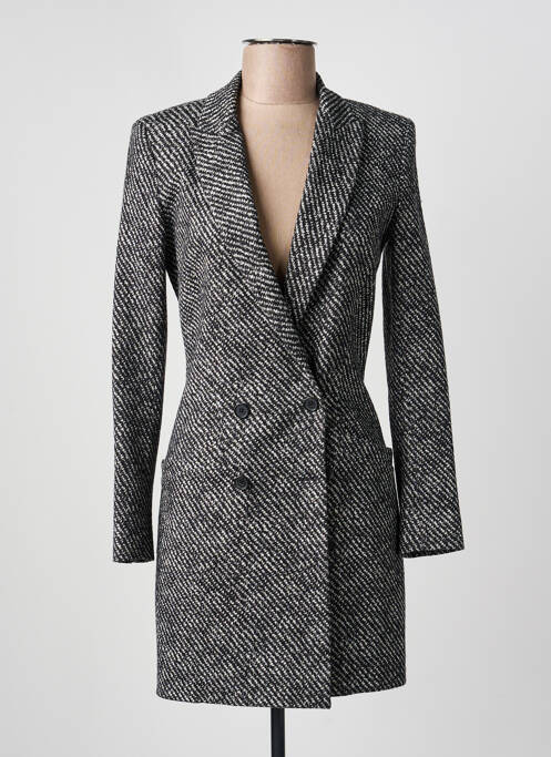 Palton lung negru BARBARA BUI femeie