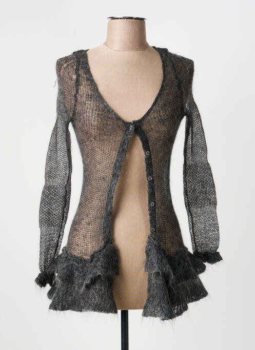 Vestă cu mâneci lungi gri ERMANO femeie