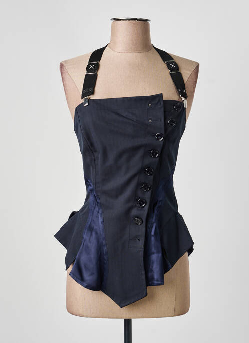 Top albastru HIGH femeie