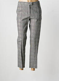 Pantalon 7/8 închidere cu fermoar sub clapetă cu cârlig mărime normală gri PAUL SMITH femme