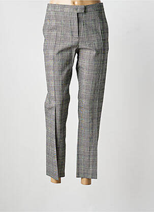 Pantalon 7/8 închidere cu fermoar sub clapetă cu cârlig mărime normală gri PAUL SMITH femme