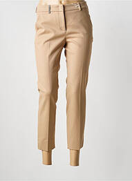 Pantalon 7/8 elasticitate mărime normală maro PESERICO femme