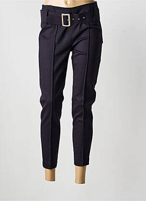 Pantalon 7/8 elasticitate albastru ERMANNO SCERVINO femme
