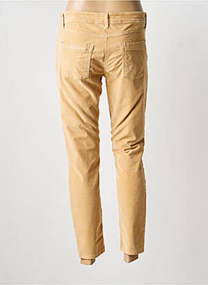 Pantalon slim elasticitate mărime normală maro LAUREL femeie