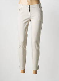 Pantalon 7/8 elasticitate mărime normală bej AIRFIELD femme