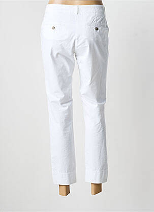 Pantalon 7/8 elasticitate mărime normală alb PESERICO femeie