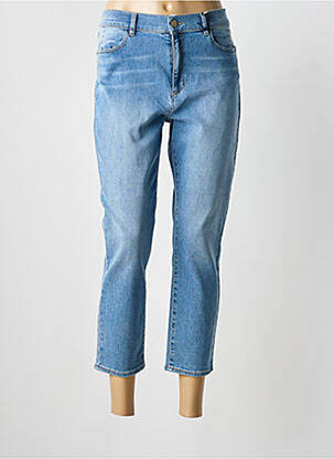 Pantalon trei sferturi croială dreaptă mărime normală albastru RIANI femme